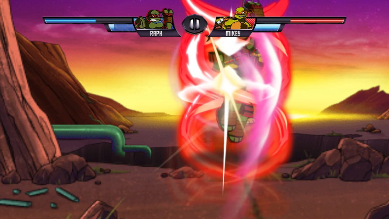 Screenshot for Teenage Mutant Ninja Turtles VS Power Rangers: Ultimate Hero Clash!