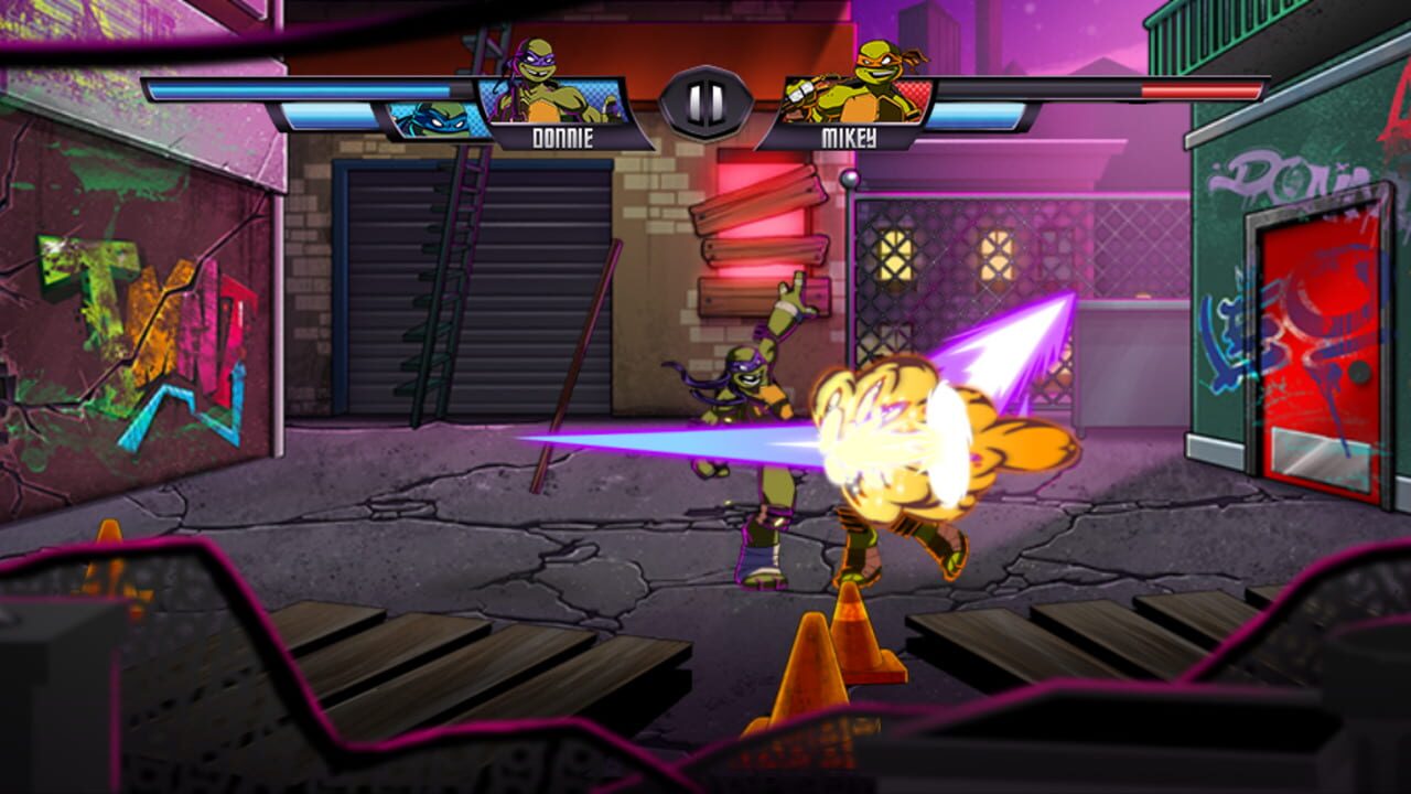 Screenshot for Teenage Mutant Ninja Turtles VS Power Rangers: Ultimate Hero Clash!