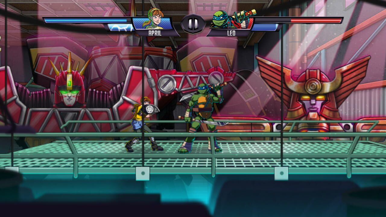 Screenshot for Teenage Mutant Ninja Turtles VS Power Rangers: Ultimate Hero Clash!