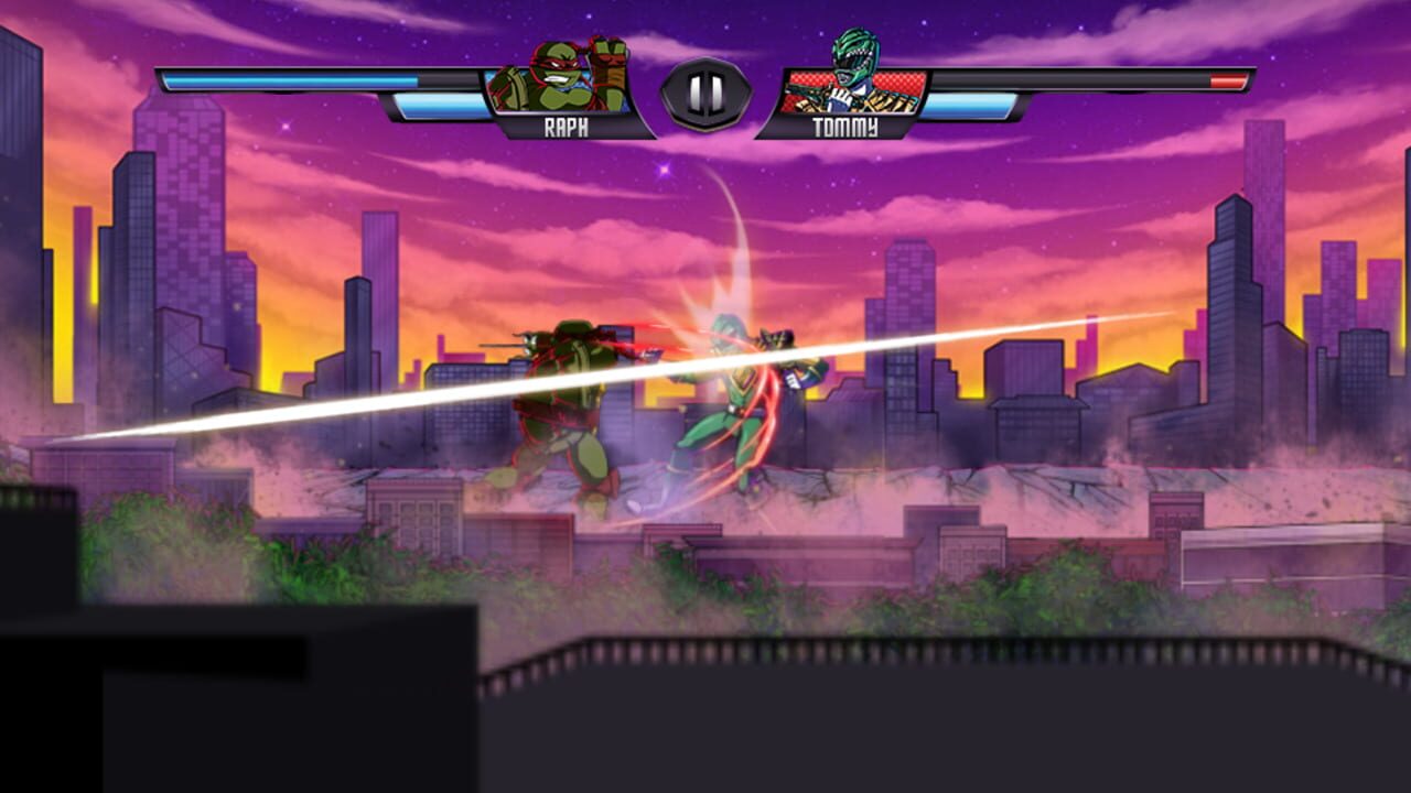 Screenshot for Teenage Mutant Ninja Turtles VS Power Rangers: Ultimate Hero Clash!