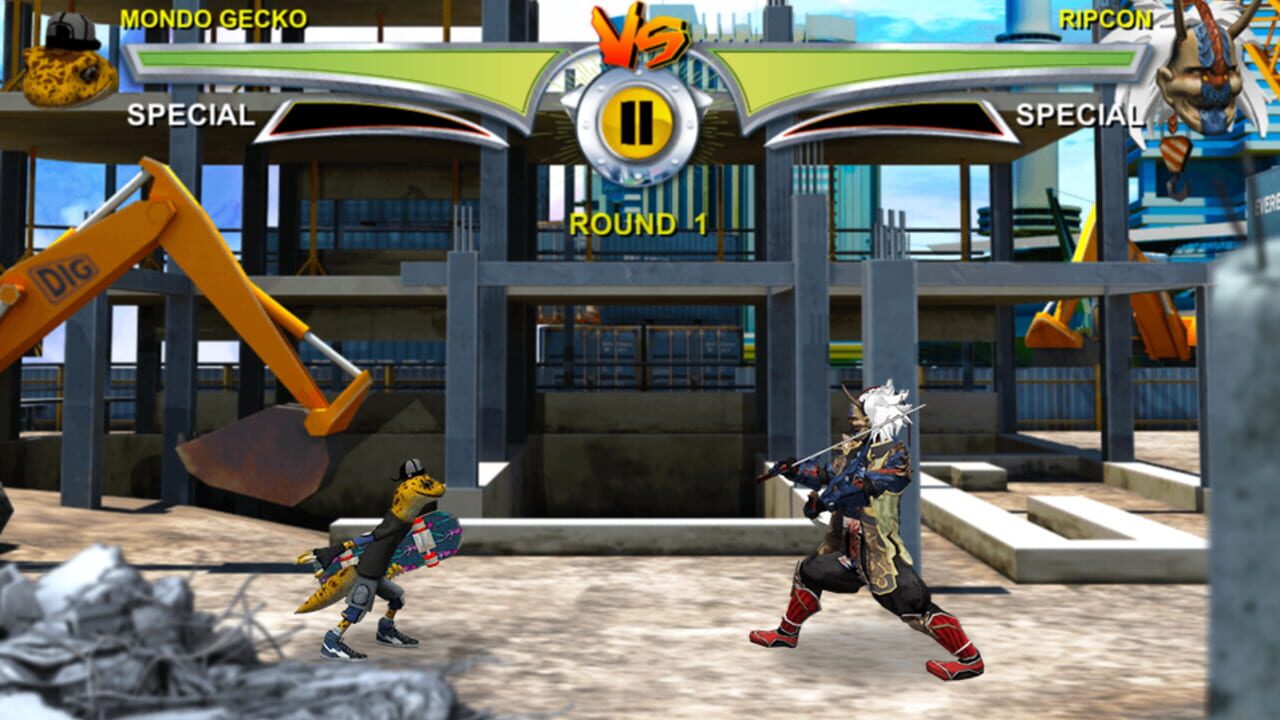 Screenshot for Power Rangers vs Teenage Mutant Ninja Turtles: Ultimate Hero Clash 2