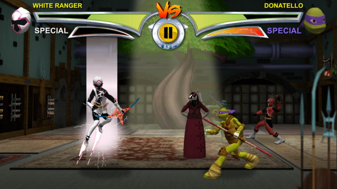 Screenshot for Power Rangers vs Teenage Mutant Ninja Turtles: Ultimate Hero Clash 2