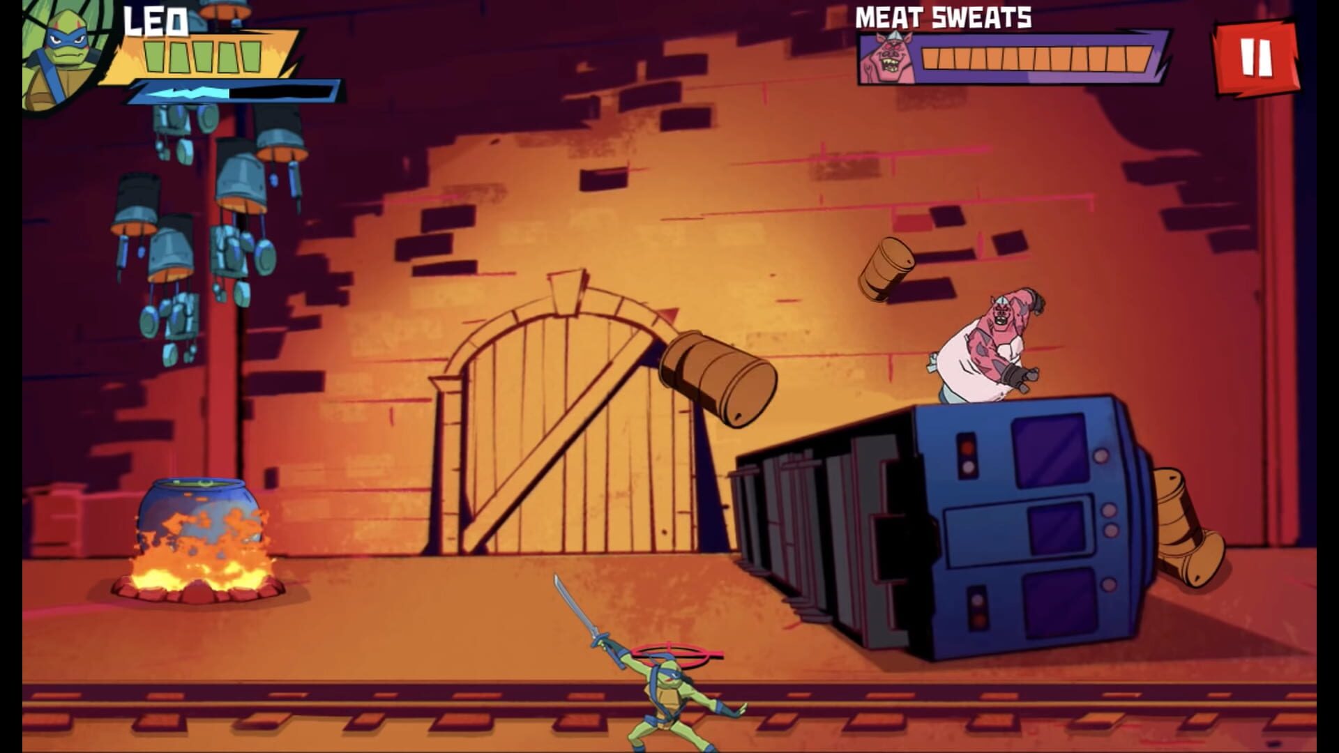 Screenshot for Rise of the Teenage Mutant Ninja Turtles: Epic Mutant Missions
