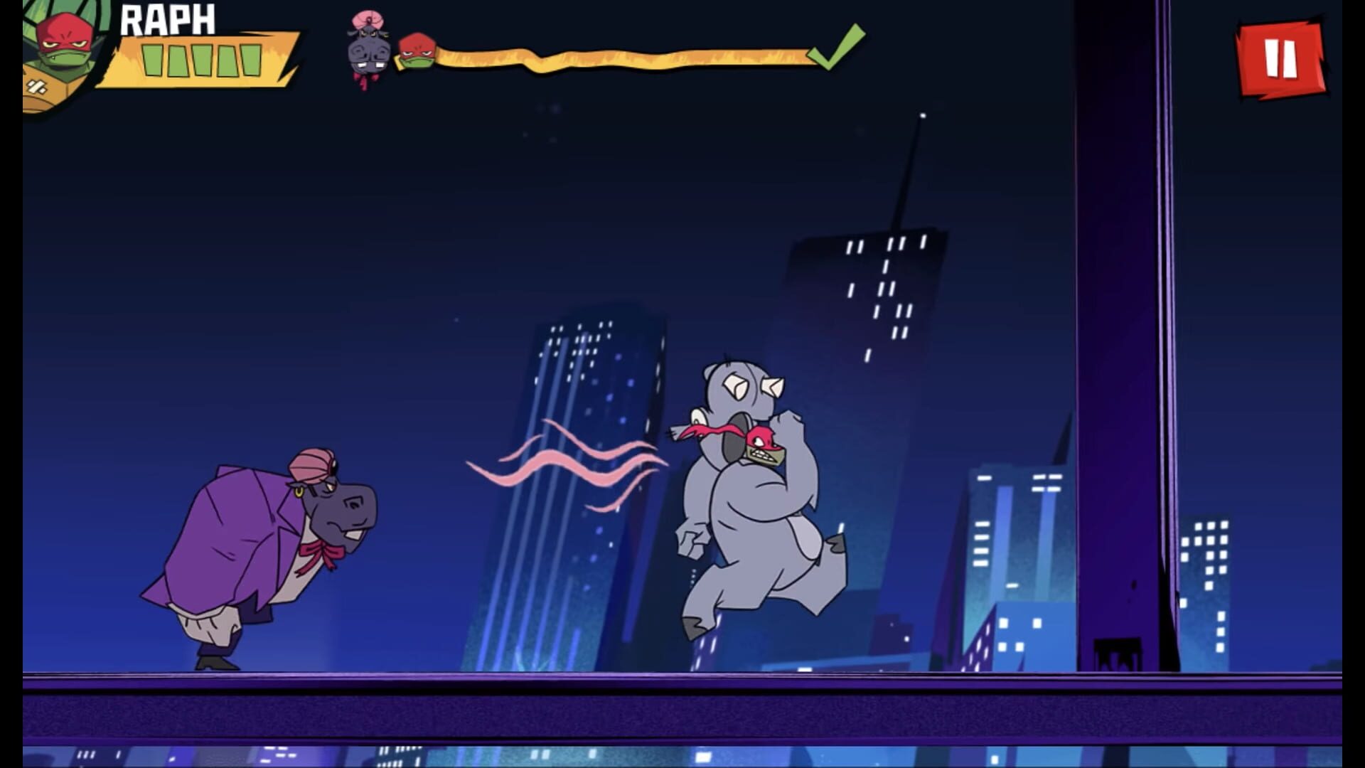 Screenshot for Rise of the Teenage Mutant Ninja Turtles: Epic Mutant Missions