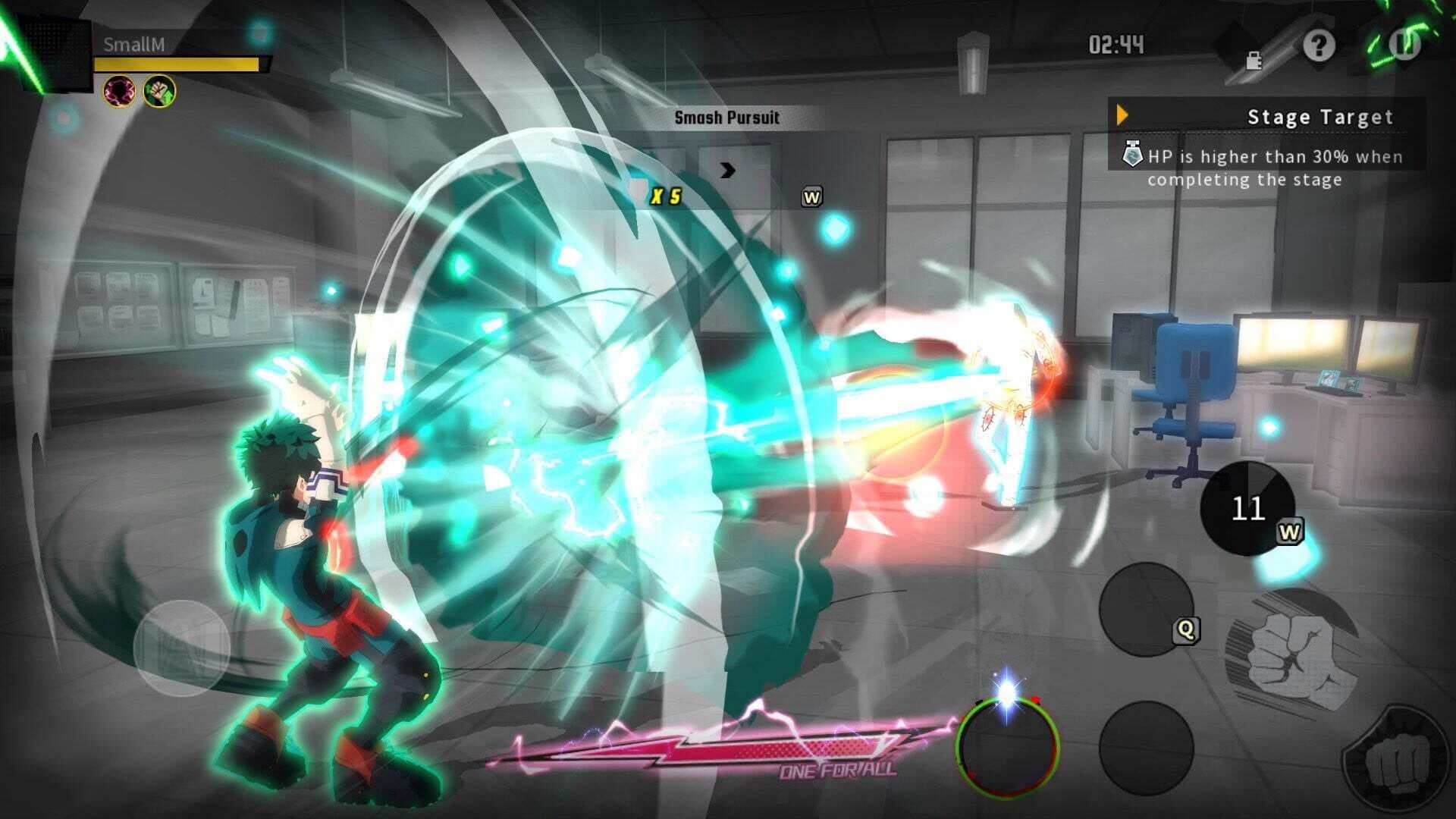 Screenshot for My Hero Academia: The Strongest Hero