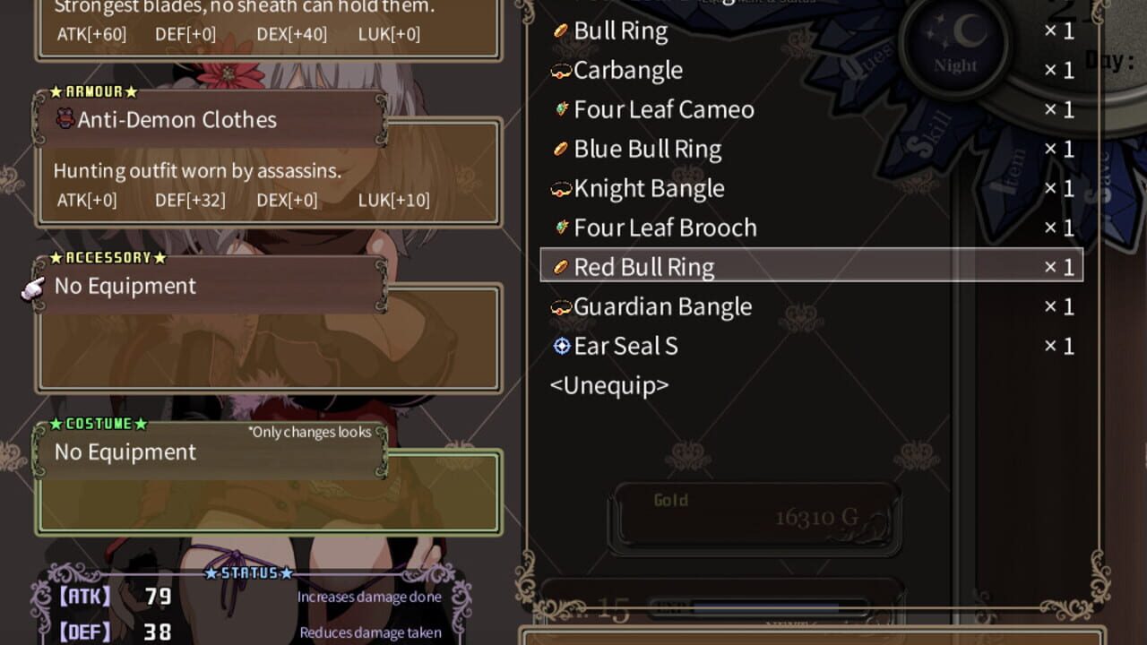 Screenshot for Niplheim's Hunter: Branded Azel