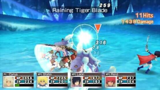 Screenshot for Tales of the World: Radiant Mythology