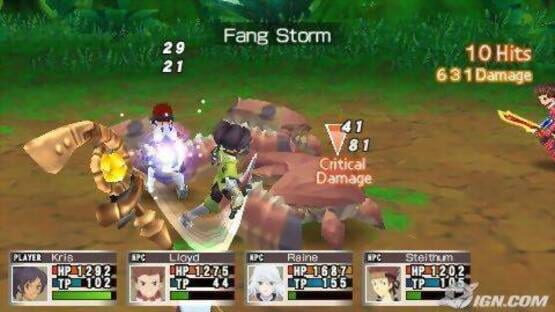 Screenshot for Tales of the World: Radiant Mythology