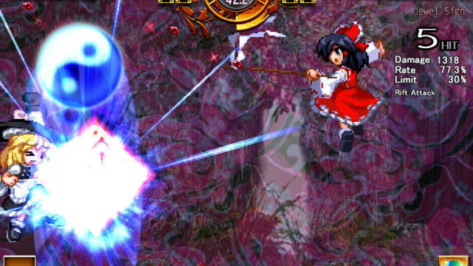 Screenshot for Touhou Hisouten: Scarlet Weather Rhapsody