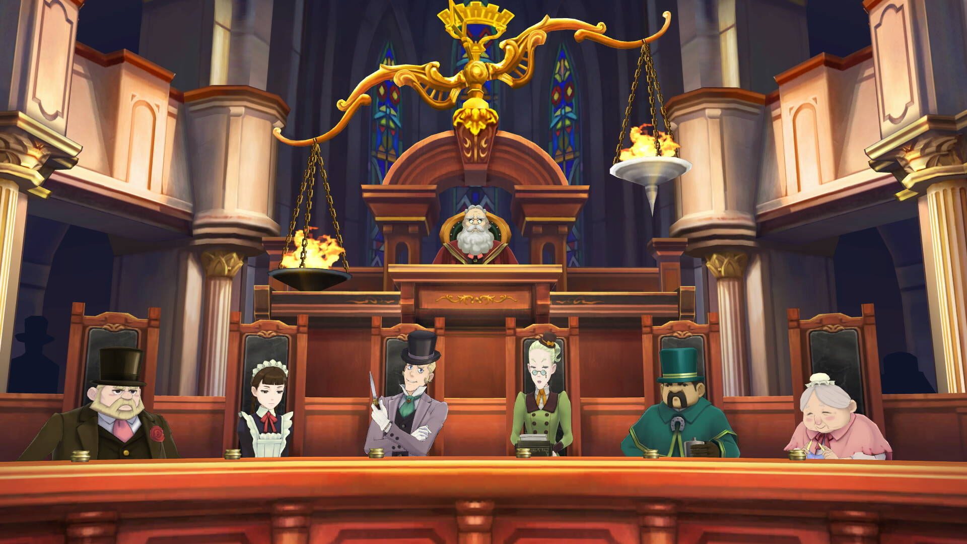 Screenshot for The Great Ace Attorney: Adventures