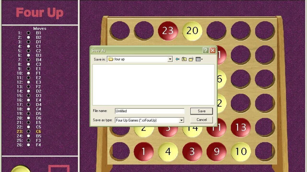 Screenshot for Four Up!