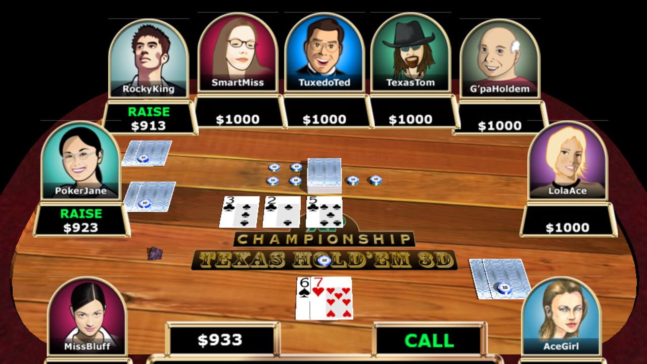 Screenshot for Texas Hold'em 3D