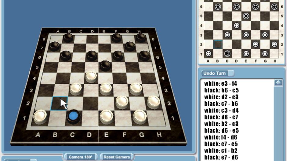 Screenshot for Checkers 3D