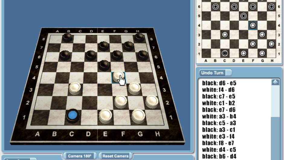 Screenshot for Checkers 3D