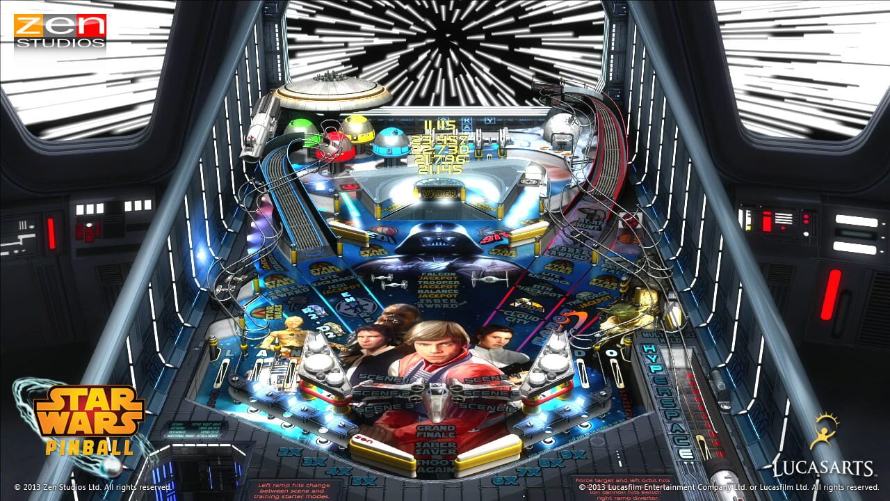 Screenshot for Star Wars Pinball