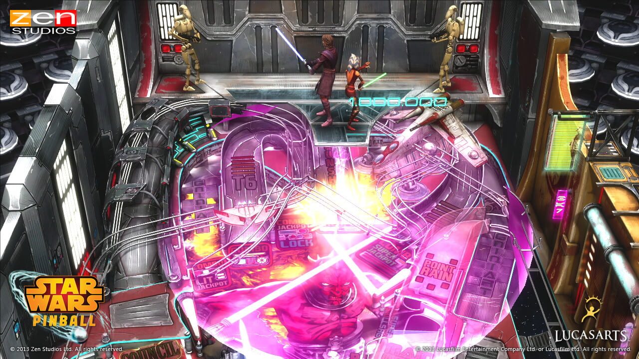 Screenshot for Star Wars Pinball