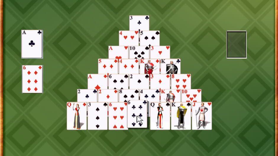 Screenshot for Pyramid Solitaire Gold