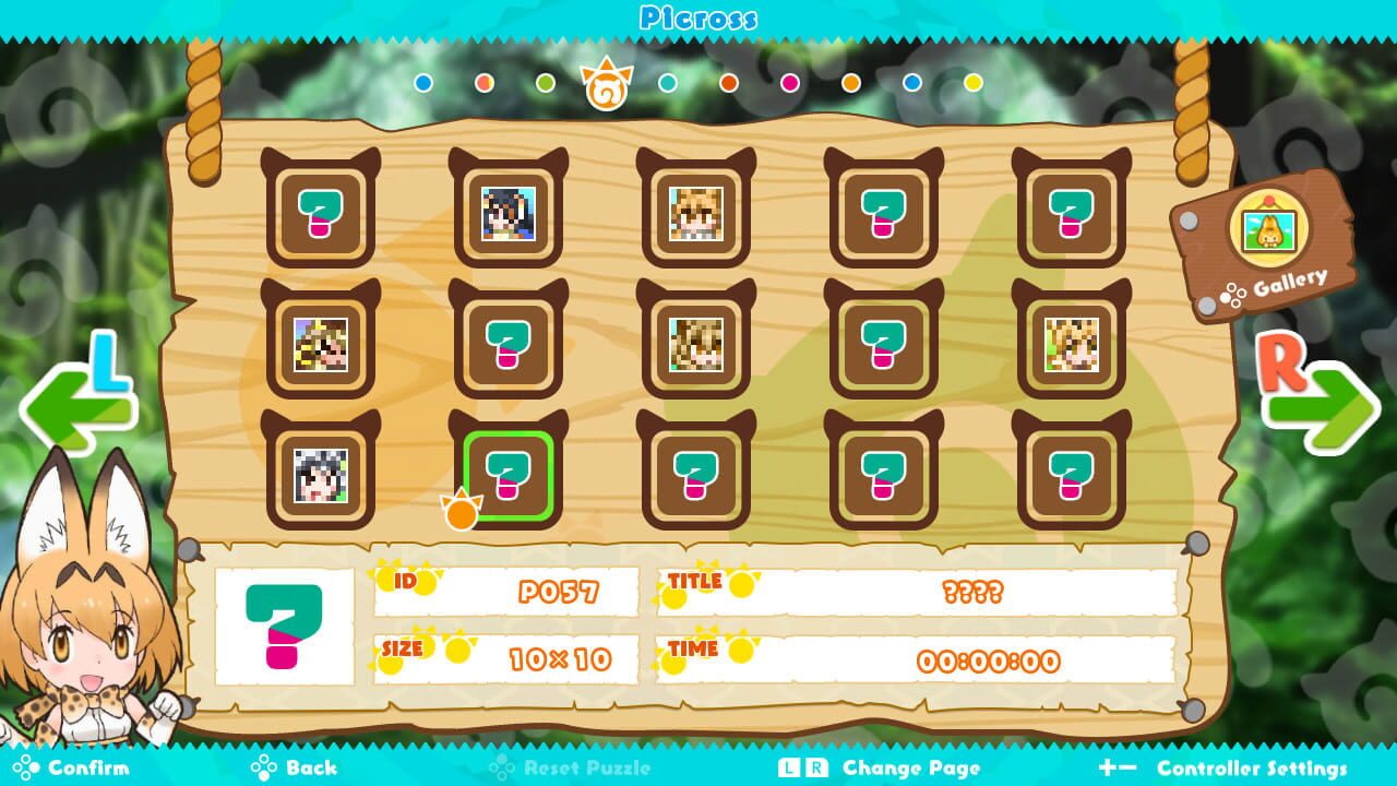 Screenshot for Kemono Friends Picross