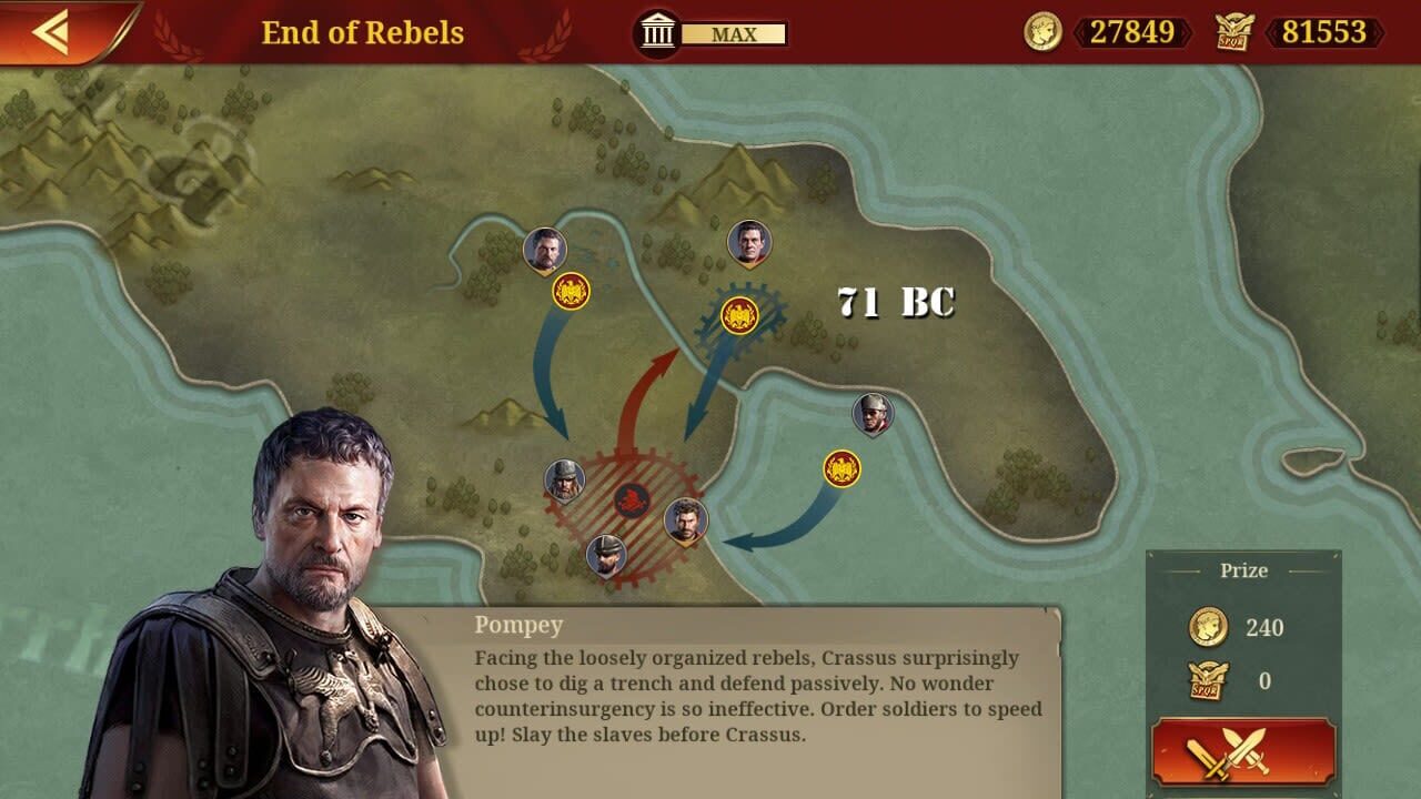 Screenshot for Great Conqueror: Rome