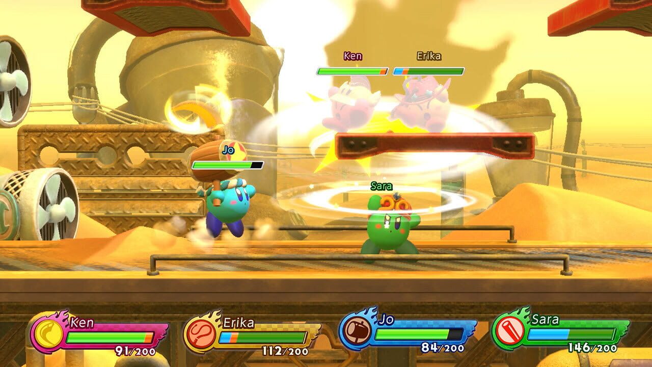 Screenshot for Kirby Fighters 2