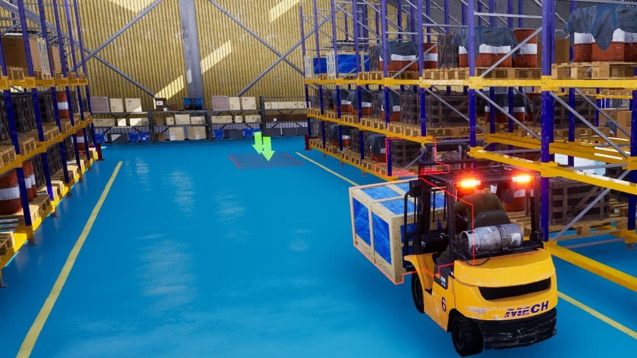 Screenshot for Forklift: The Simulation