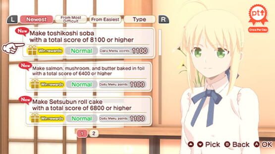 Screenshot for Everyday Today's Menu for Emiya Family