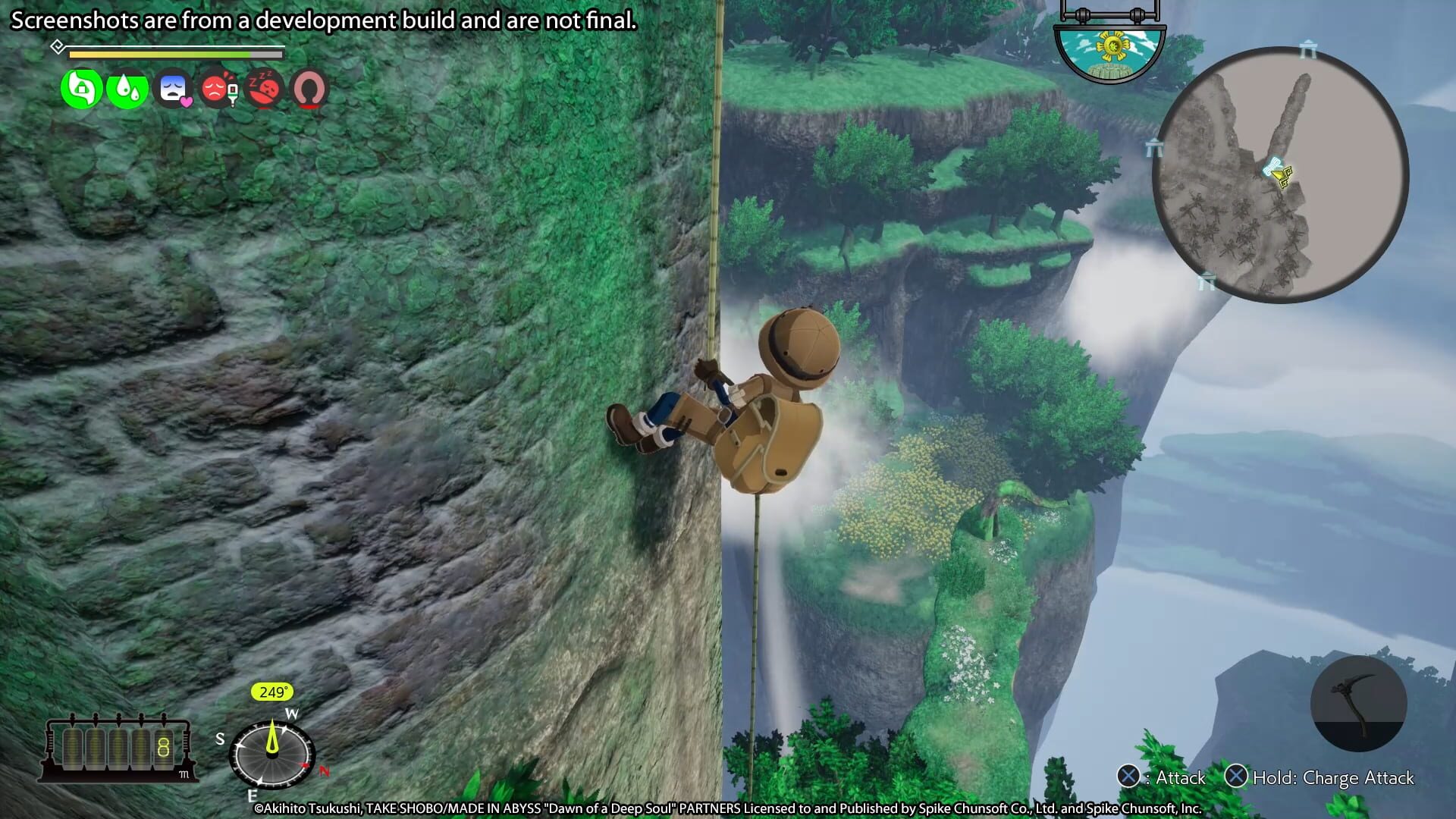 Screenshot for Made in Abyss: Binary Star Falling into Darkness