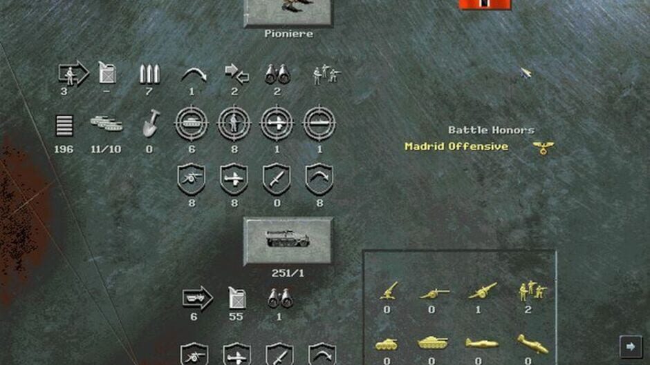 Screenshot for Panzer General 2