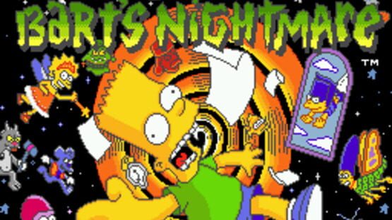 Screenshot for The Simpsons: Bart's Nightmare