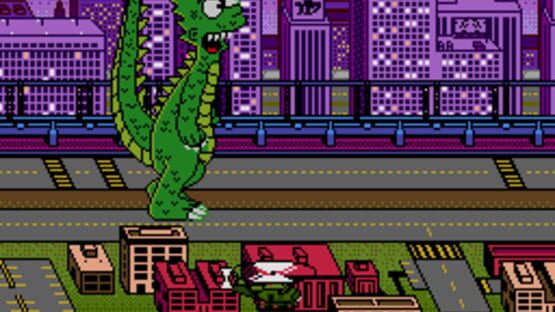 Screenshot for The Simpsons: Bart's Nightmare