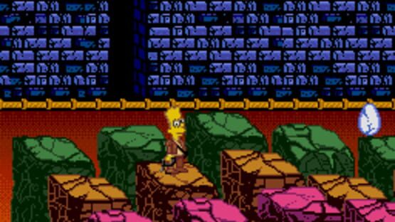 Screenshot for The Simpsons: Bart's Nightmare