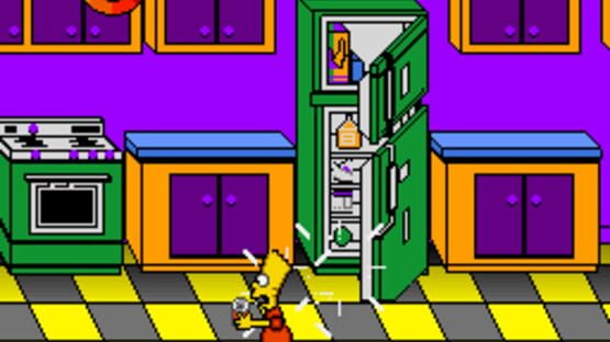 Screenshot for The Simpsons: Bart's Nightmare