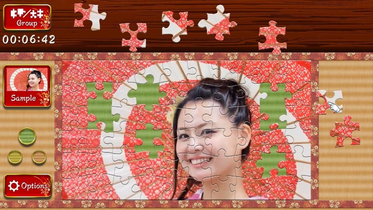 Screenshot for Animated Jigsaws: Japanese Women