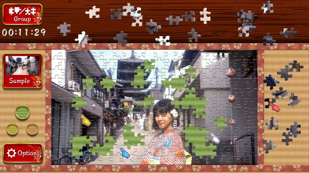 Screenshot for Animated Jigsaws: Japanese Women