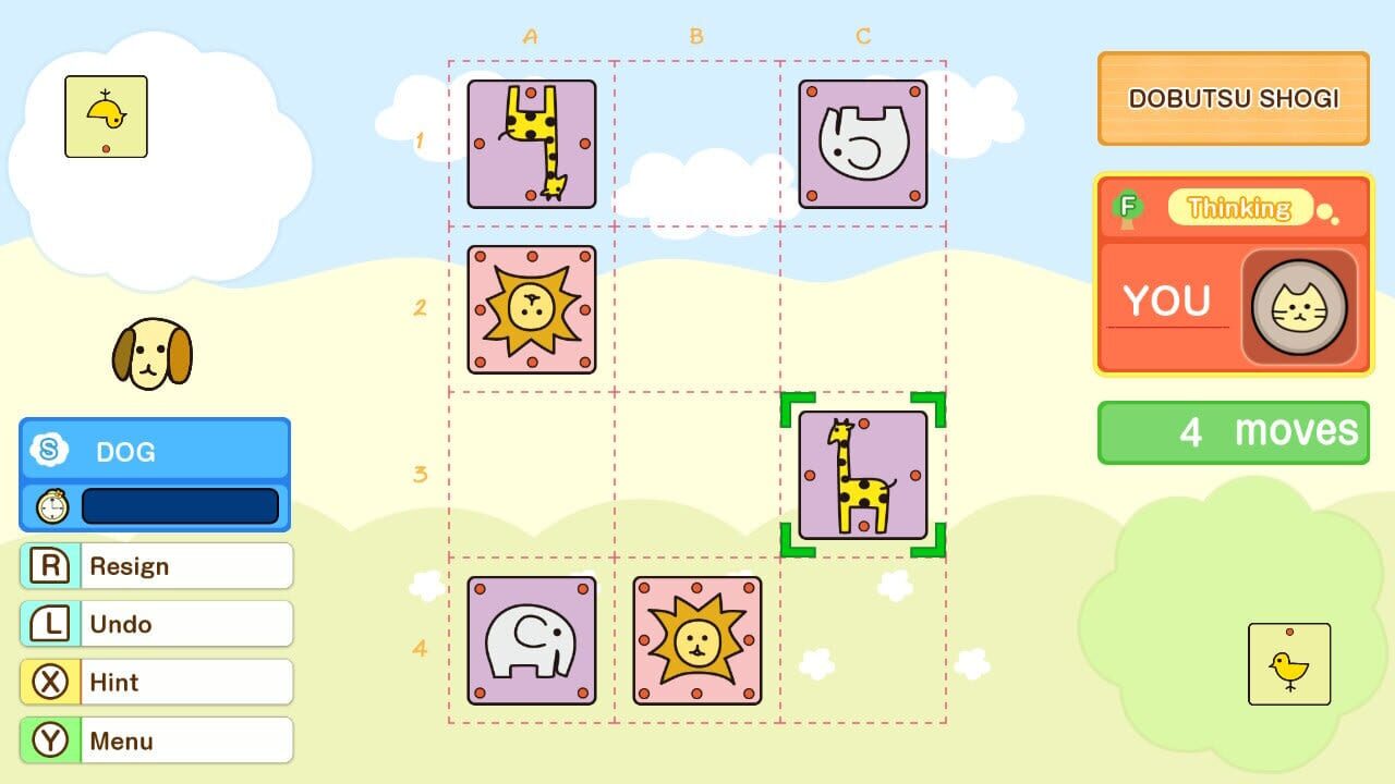 Screenshot for Dobutsu Shogi World