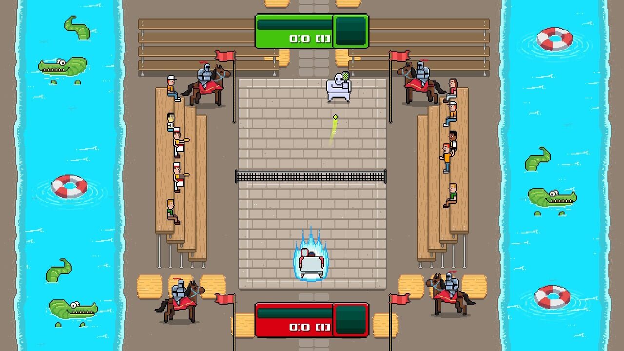 Screenshot for Timber Tennis: Versus