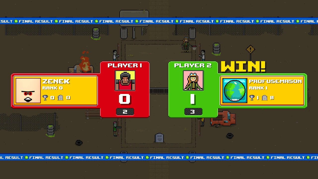 Screenshot for Timber Tennis: Versus