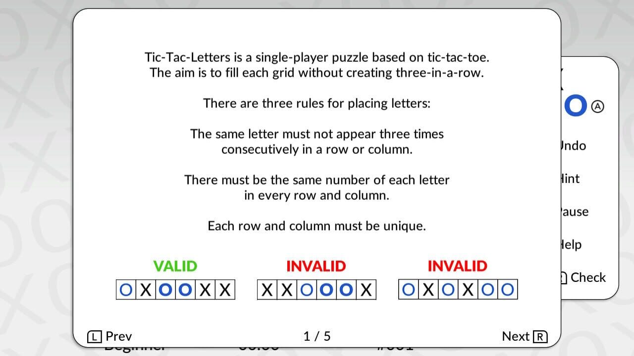 Screenshot for Tic-Tac-Letters by POWGI