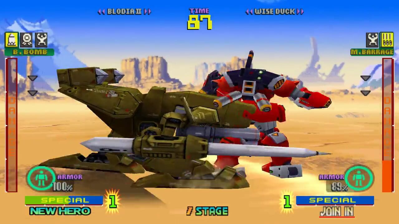 Screenshot for Tech Romancer