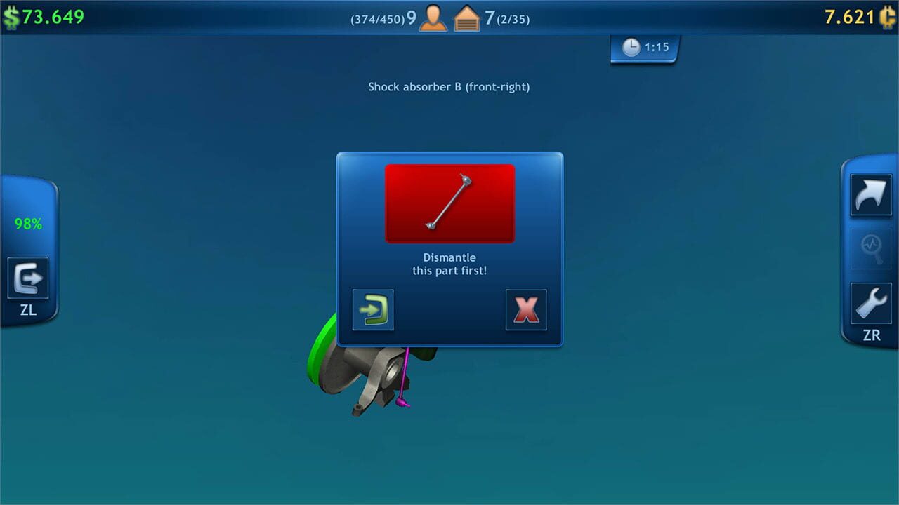 Screenshot for Garage Mechanic Simulator
