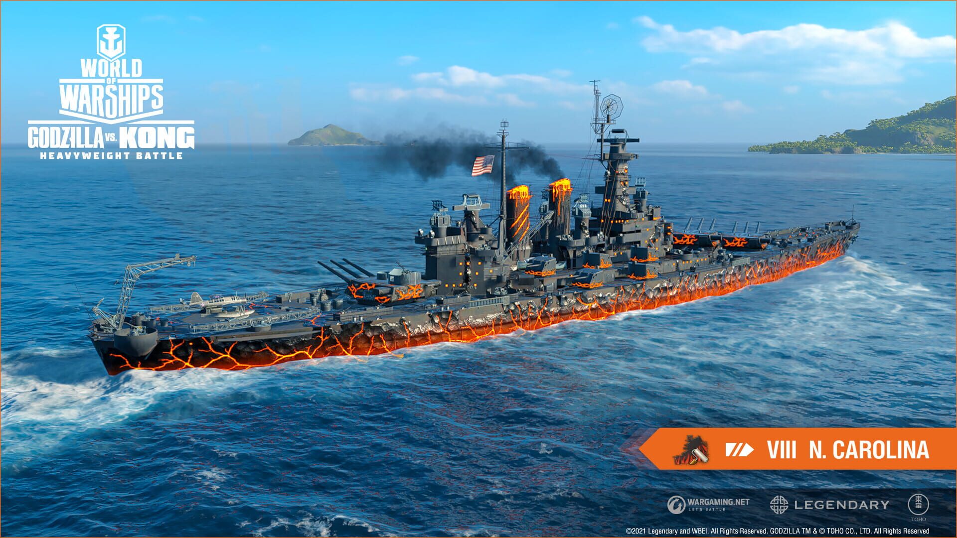 Screenshot for World of Warships: Kong - Primordial Rage