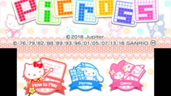 Screenshot for Sanrio Characters Picross