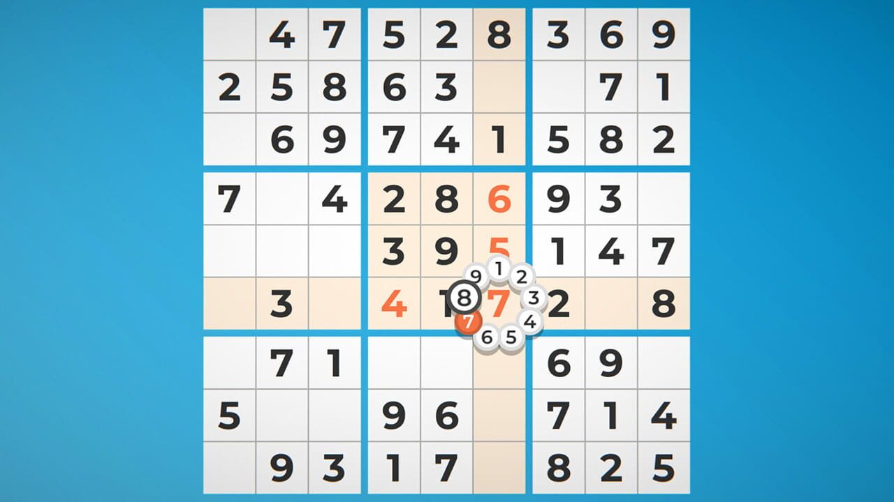 Screenshot for Sudoky