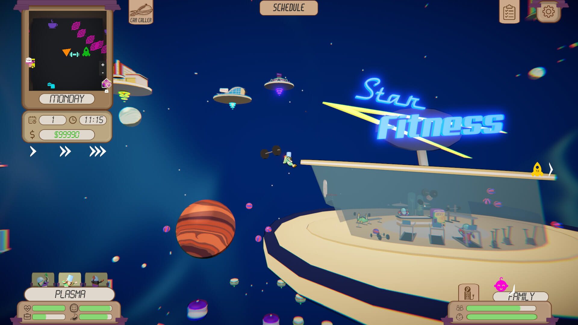 Screenshot for Space Routine
