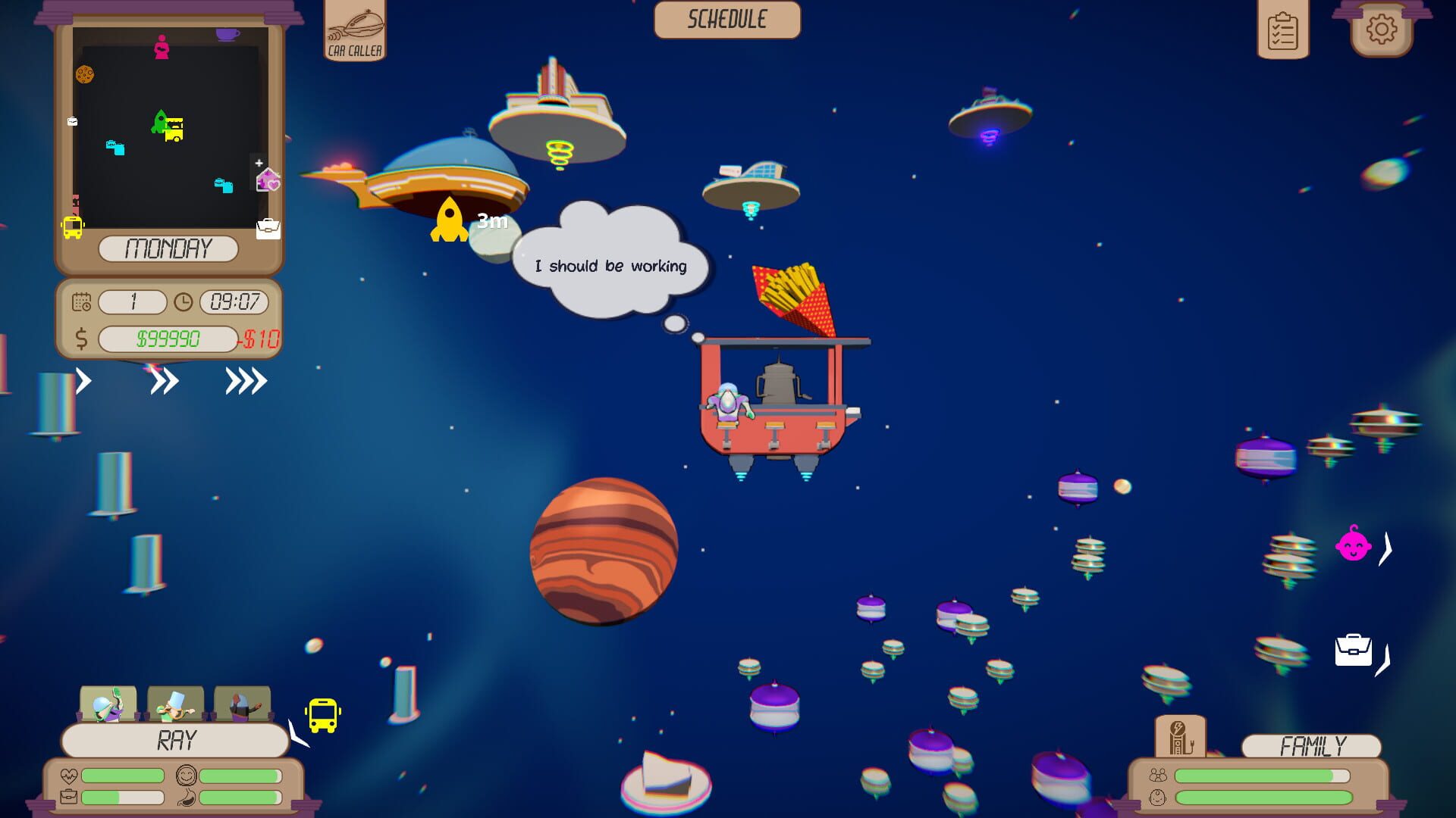 Screenshot for Space Routine