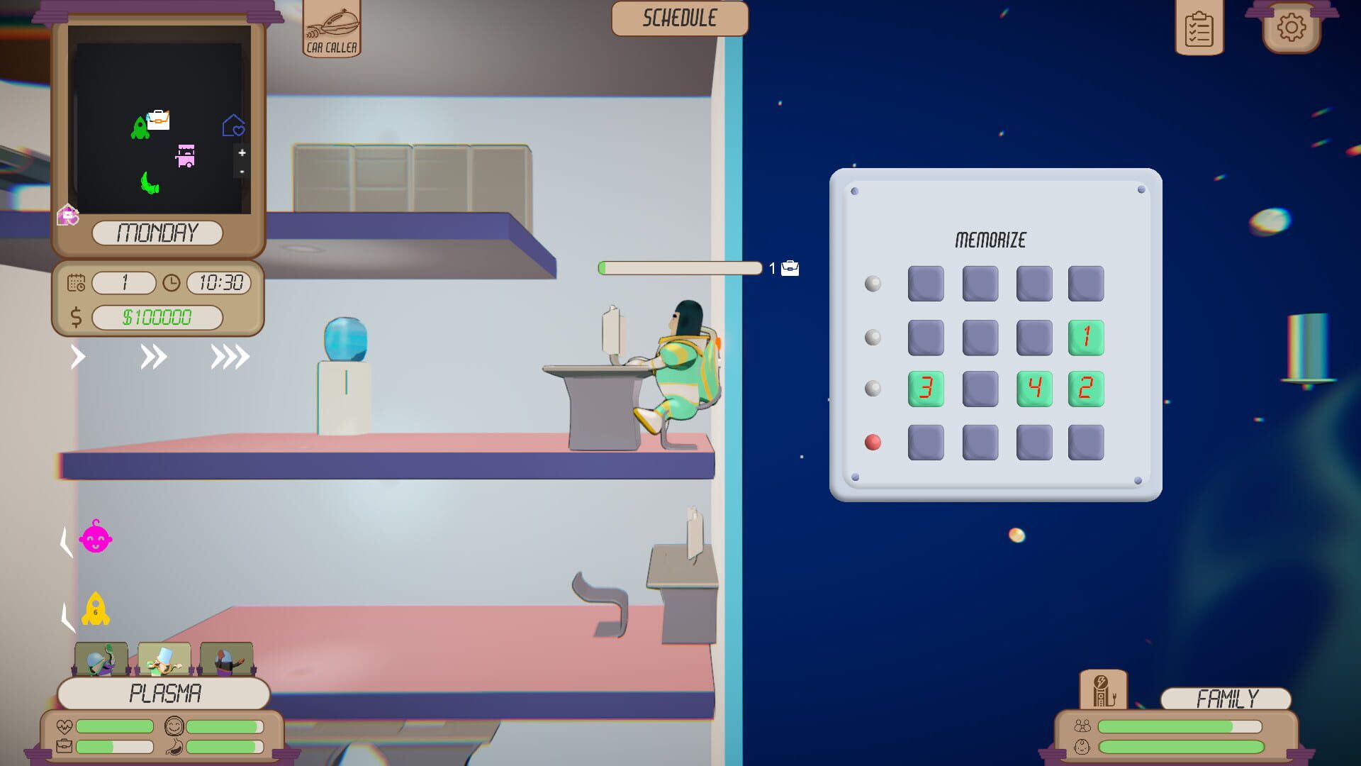 Screenshot for Space Routine