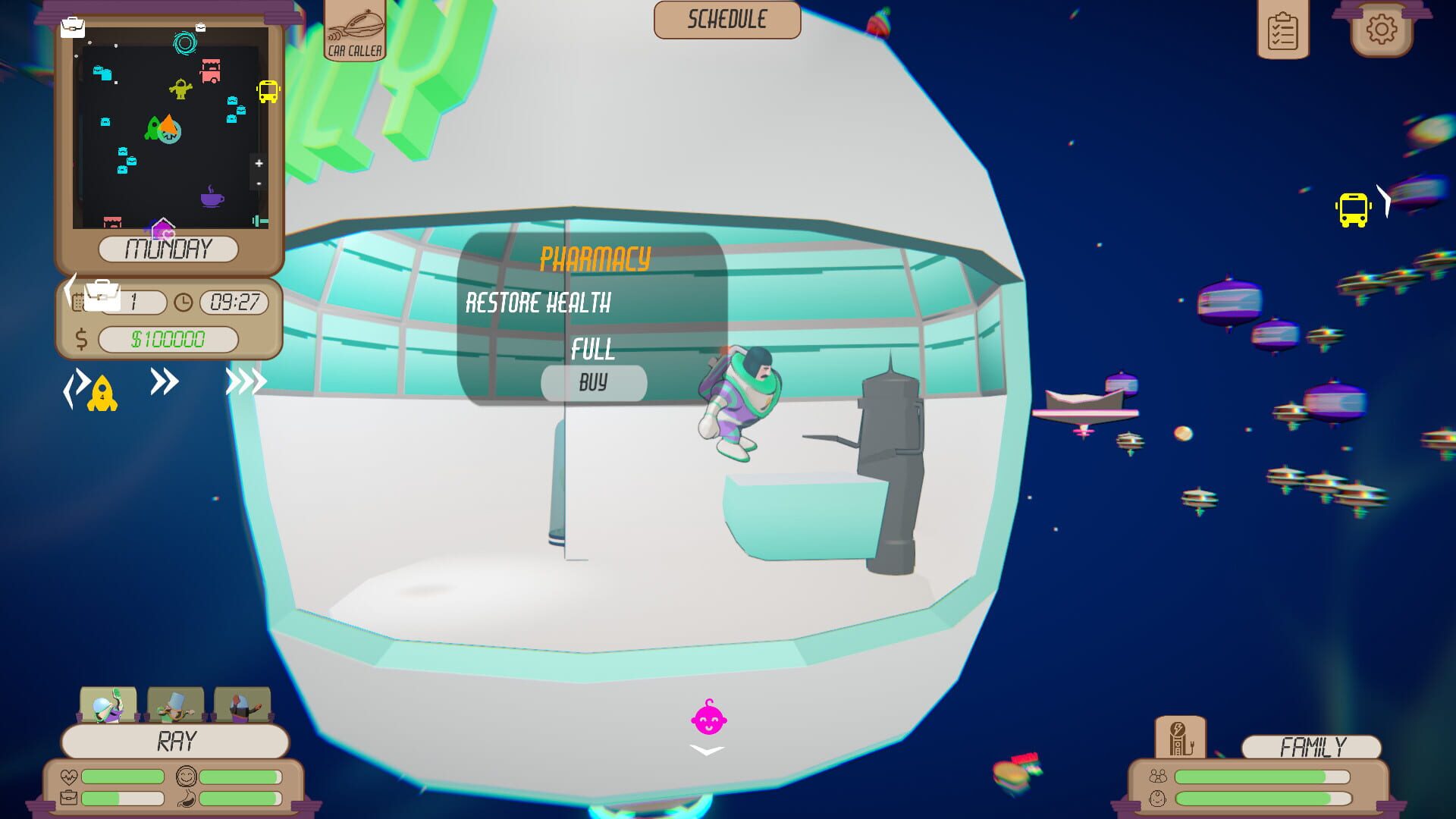 Screenshot for Space Routine