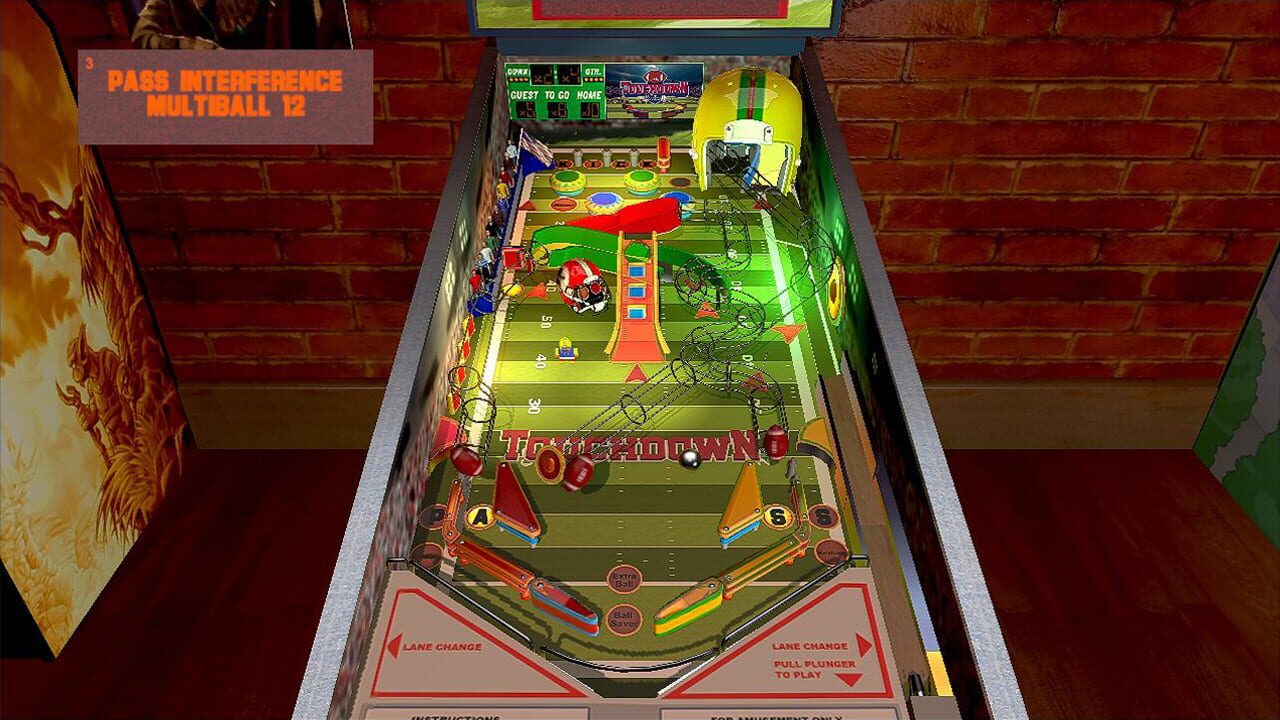 Screenshot for Touchdown Pinball