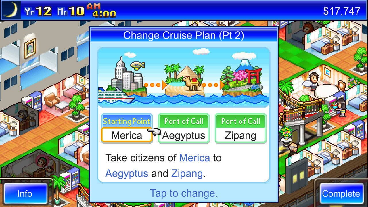 Screenshot for World Cruise Story