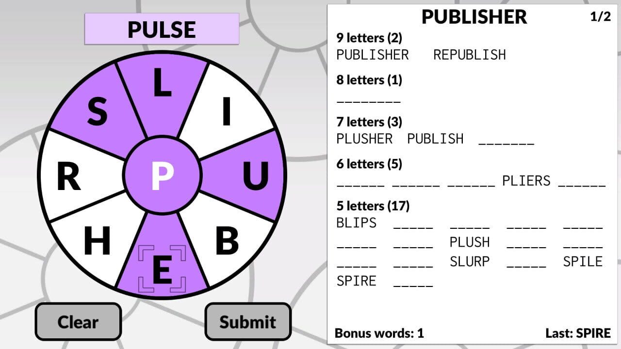 Screenshot for Word Wheel by Powgi